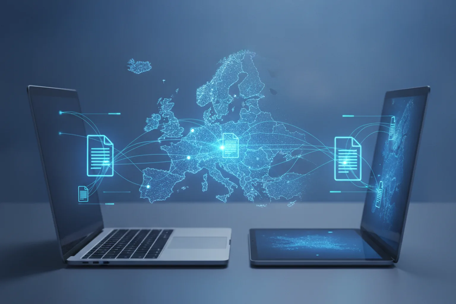 Fatture elettroniche strutturate scambiate su una rete europea