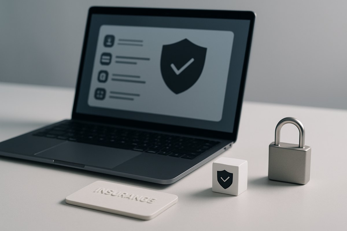 Insurance software security and compliance framework with data protection controls