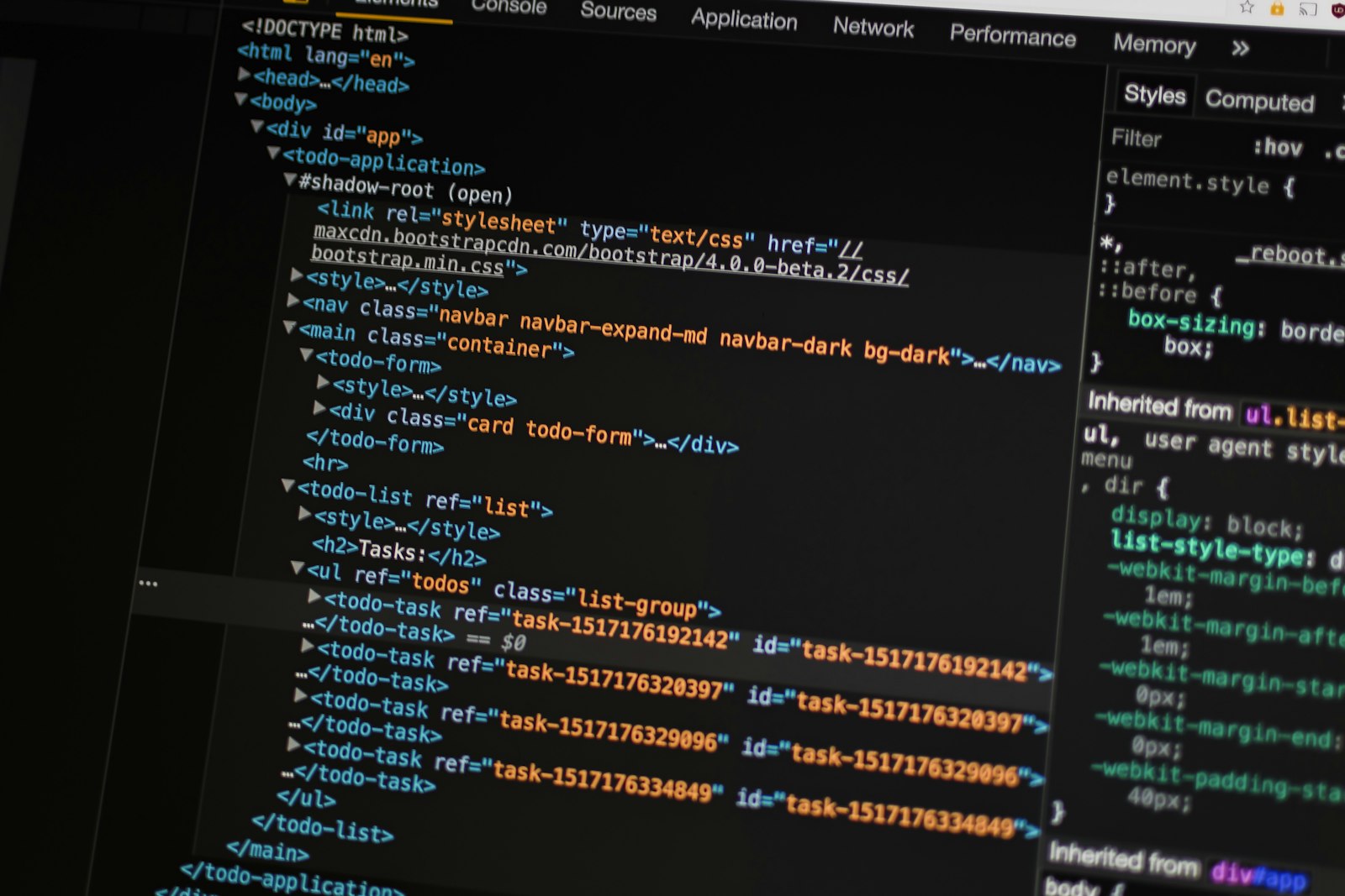 OAuth and API code in a browser developer console — building and debugging an open banking consent and token flow