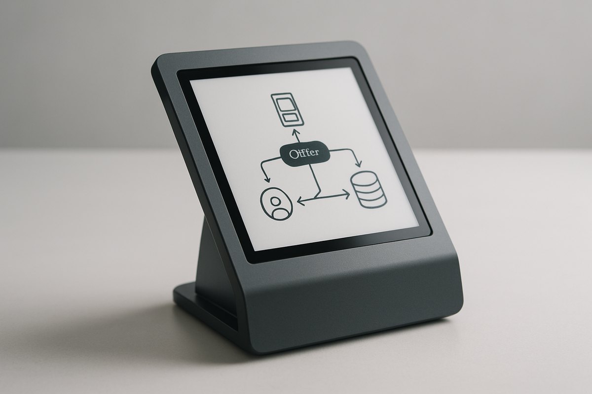 Kiosk offline transaction state machine and connectivity design diagram