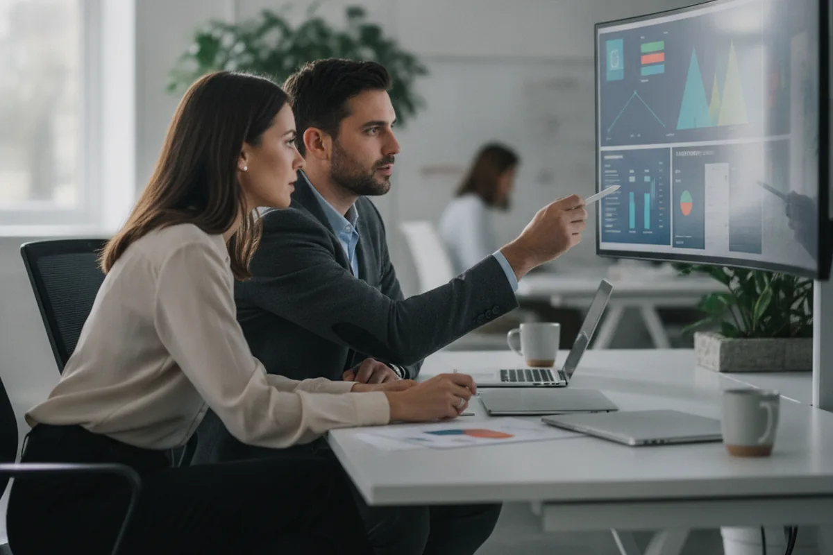 Compliance analysts reviewing a flagged transaction alert on a case-management dashboard