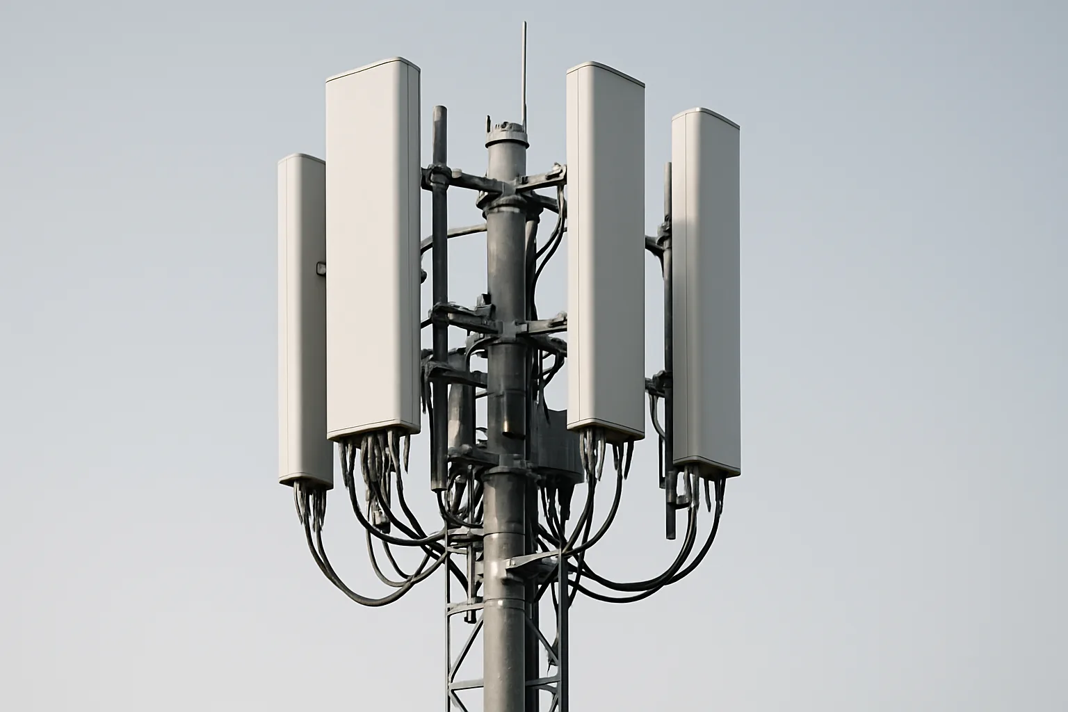 Mobilfunk-Netzinfrastruktur, versorgt durch Telecom-OSS-Software