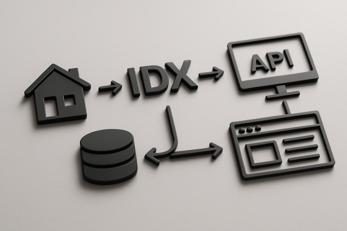 MLS and IDX property data integration — listing pipeline architecture and real estate API