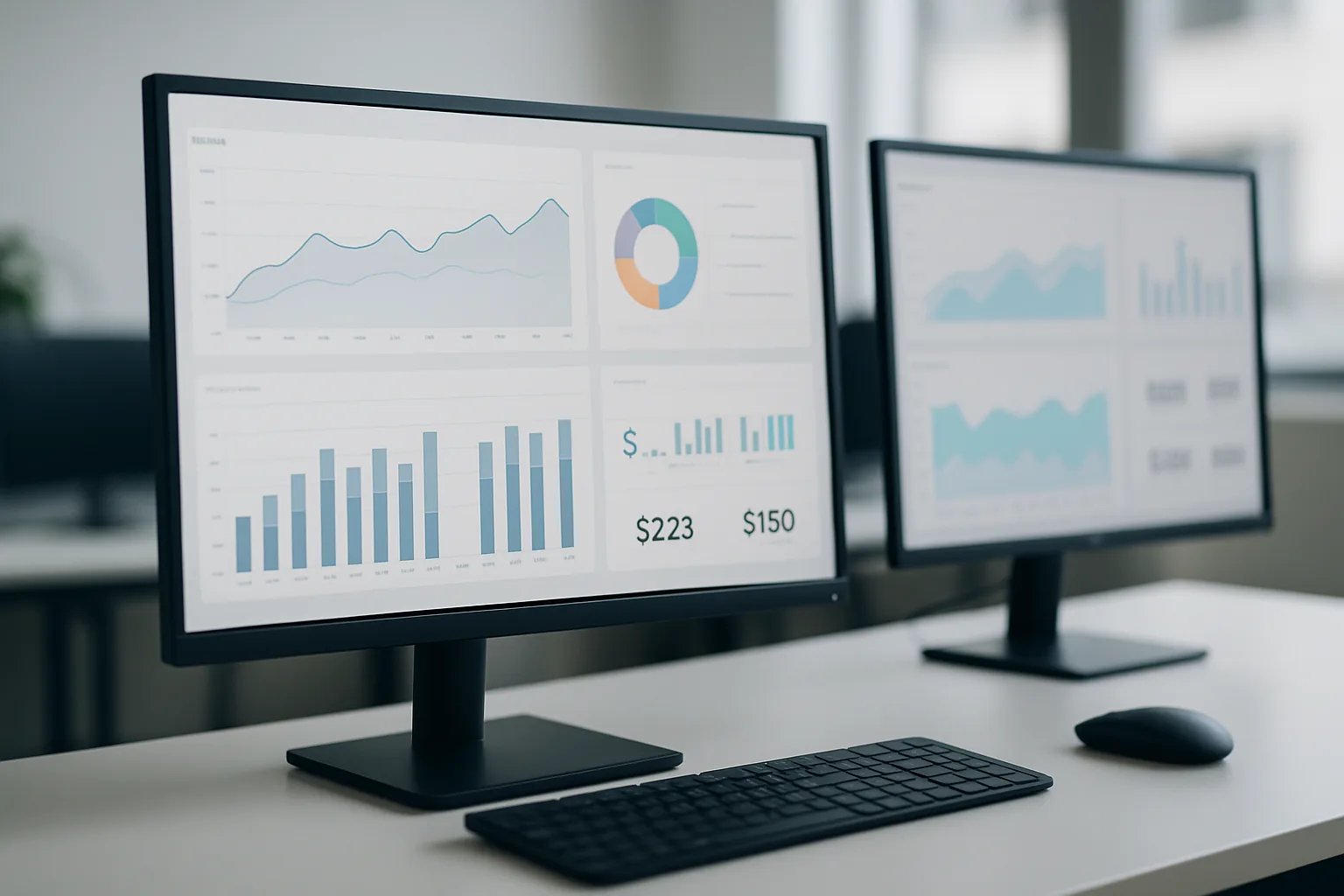 BSS-Billing- und Revenue-Dashboard in einem Telecom-Software-Build