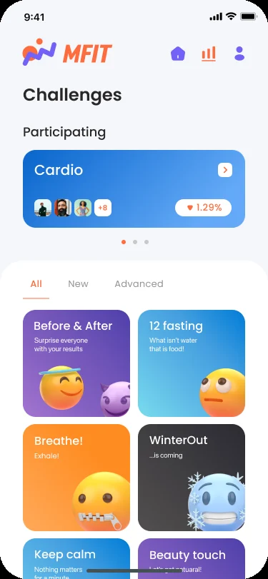 MFIT authentication — email and social sign-in screen on the iOS Swift client