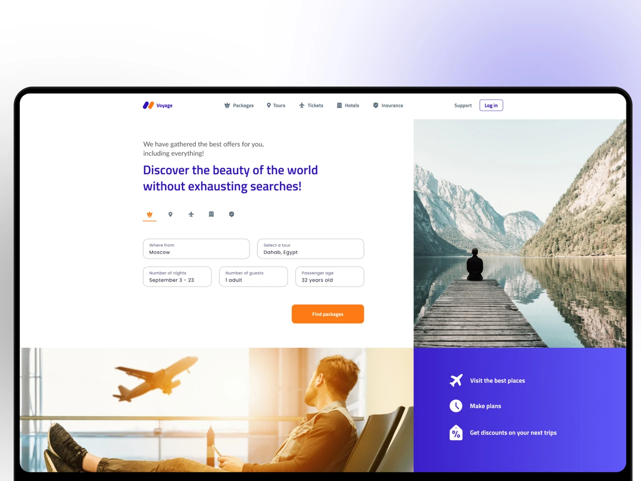 Travel-planning platform case study cover